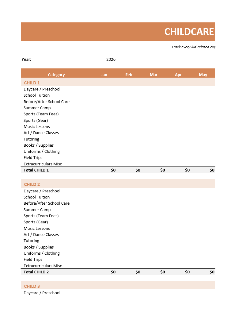 Childcare Expenses