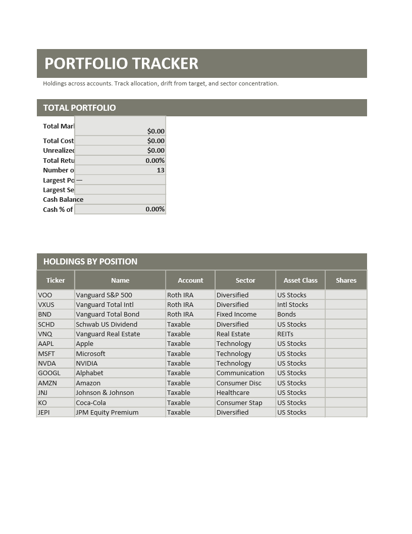 Portfolio Tracker