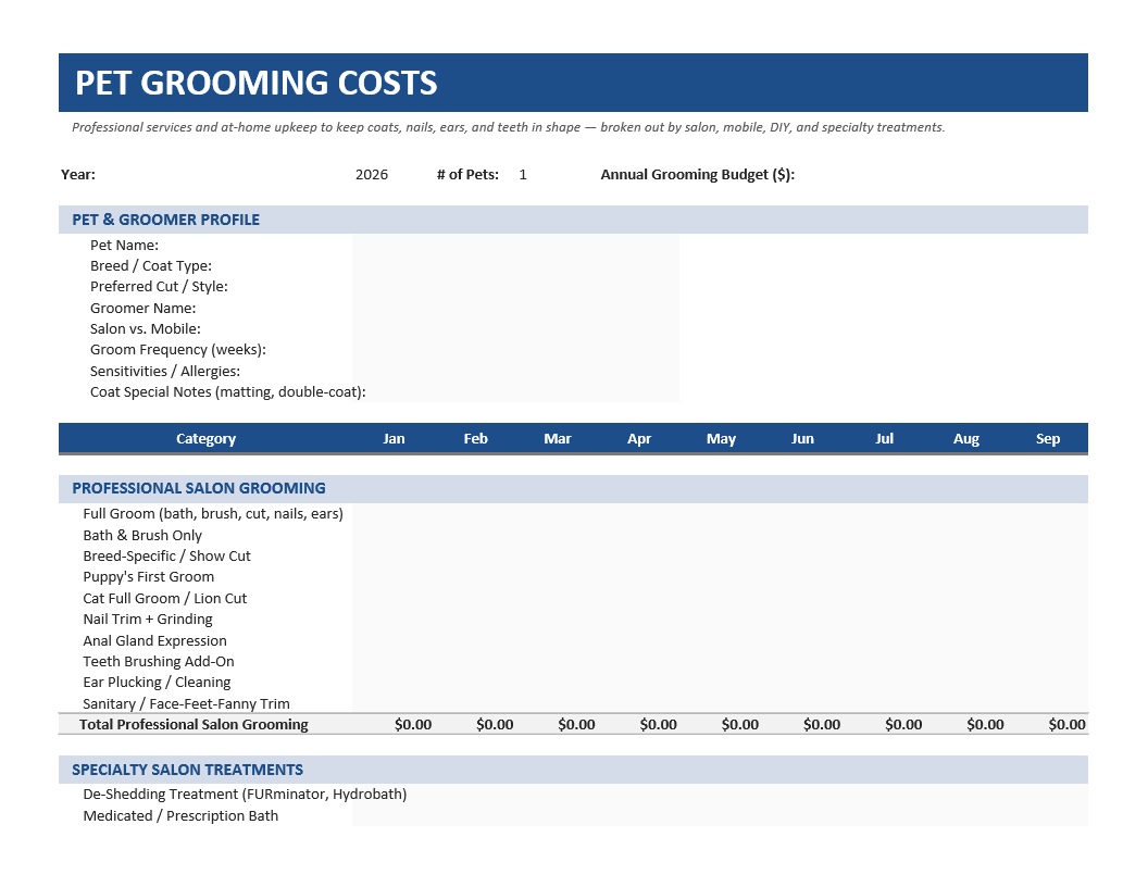 Grooming