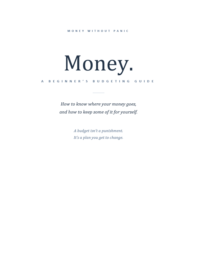 Beginner's Budgeting Guide