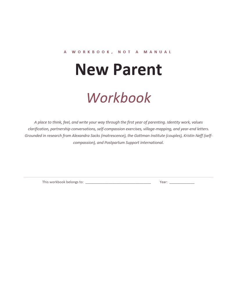 New Parent Workbook