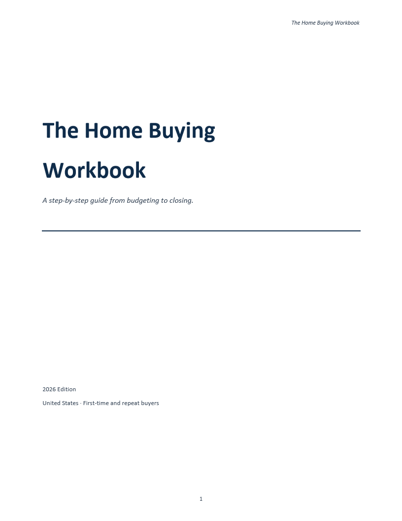 The Home Buying Workbook