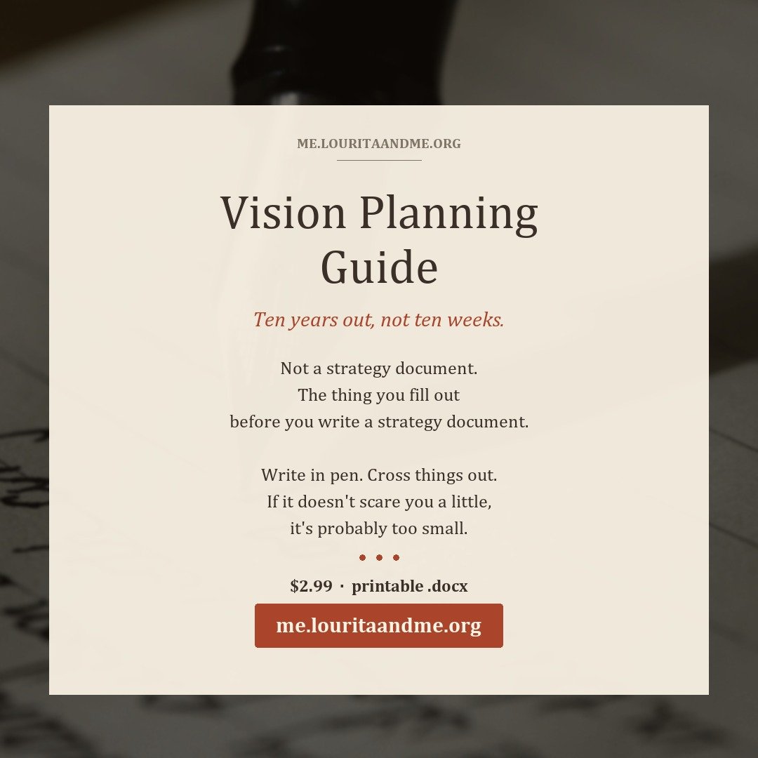 Vision Planning Guide